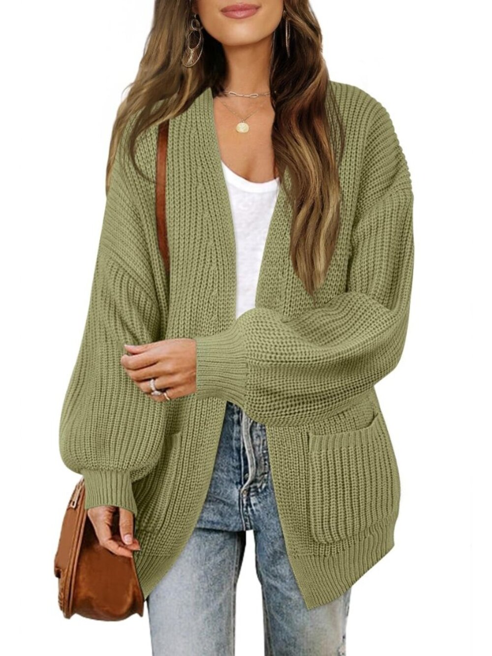 Long Sleeve Oversized Cardigan Sweaters for Women